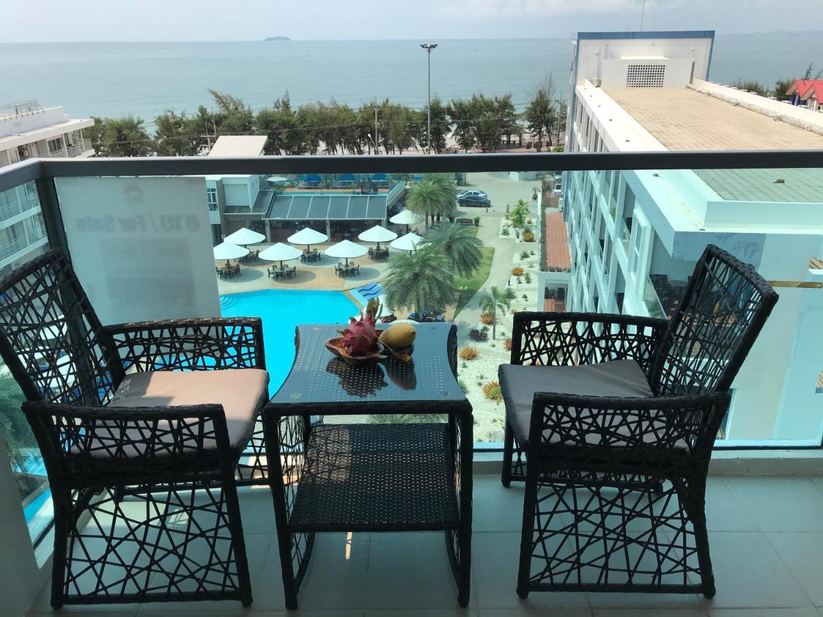 Grandblue Condominium Mae Phim Top Floor With Sea View 706 Exteriör bild